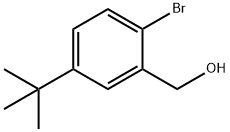 2-溴-5-三氟甲基苄醇 结构式