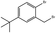 2-溴-5-(三氟甲基)溴苄 结构式