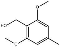 (2,6-二甲氧基-4-甲基苯基)甲醇 结构式