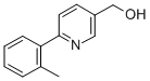 (6-O-TOLYLPYRIDIN-3-YL)METHANOL 结构式