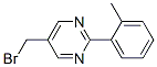 Pyrimidine, 5-(bromomethyl)-2-(2-methylphenyl)- (9CI) 结构式