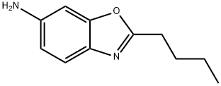 2-丁基苯并[D]噁唑-6-胺 结构式