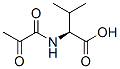 Valine,  N-pyruvoyl-,  DL-  (7CI) 结构式