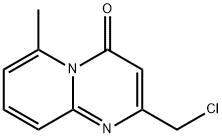 2-(氯甲基)-6-甲基-4H-吡啶并[1,2-A]嘧啶-4-酮 结构式