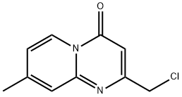 2-CHLOROMETHYL-8-METHYL-PYRIDO[1,2-A]PYRIMIDIN-4-ONE 结构式