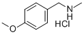 4-Methoxy-n-methylbenzylamine, HCl