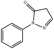 1-苯基-5(4H)-吡唑酮 结构式