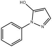 1 - 苯基-5-羟基吡唑 结构式