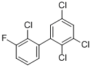 3-FLUORO-2,2',3',5'-TETRACHLOROBIPHENYL 结构式