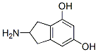 2-amino-4,6-dihydroxyindan 结构式