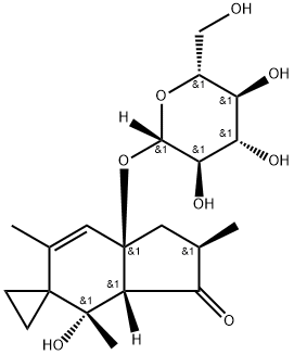 原蕨苷 结构式