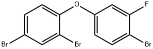 3'-氟-2,4,4'-三溴联苯醚 结构式