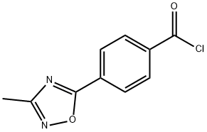 4-(3-甲基-1,2,4-恶二唑-5-基)苄氯 结构式