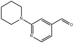 2-PIPERIDINOISONICOTINALDEHYDE 结构式