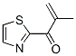 2-Propen-1-one,  2-methyl-1-(2-thiazolyl)- 结构式