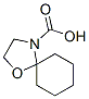 1-Oxa-4-azaspiro[4.5]decane-4-carboxylic  acid 结构式