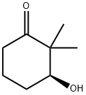 (S)-(+)-3-羟基-2,2-二甲基环己酮 结构式