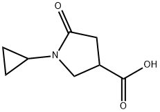 1-Cyclopropyl-5-oxopyrrolidine-3-carboxylic acid