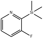 3-氟-2-三甲基硅烷基吡啶 结构式