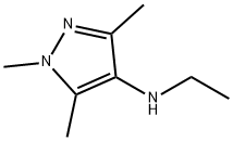 1H-Pyrazol-4-amine,  N-ethyl-1,3,5-trimethyl- 结构式