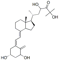 24-keto-1,23,25-trihydroxyvitamin D3 结构式