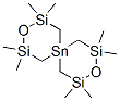 2,2,4,4,8,8,10,10-Octamethyl-3,9-dioxa-2,4,8,10-tetrasila-6-stannaspir o[5.5]undecane 结构式