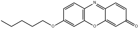 7-(戊氧基)-3H-吩恶嗪-3-酮 结构式