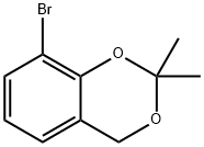 8-溴-2,2-二甲基-4H-苯并[D][1,3]硫丙磷 结构式