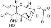 (3ALPHA,7ALPHA)-3-(三氘代乙酰基氧基)-12,13-环氧-7,15-二羟基单端孢霉-9-烯-8-酮 结构式