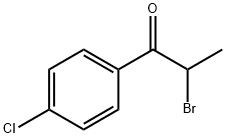 2 -溴- 4 -氯苯丙酮 结构式