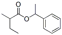 1-phenylethyl 2-methylbutyrate  结构式