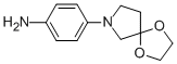 4-(1,4-DIOXA-7-AZASPIRO[4.4]NONAN-7-YL)ANILINE 结构式