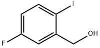 5-氟-2-碘苯甲醇 结构式