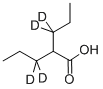 丙戊酸-D4 结构式