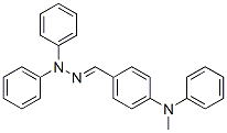 4-(N-Methyl-N-phenylamino)benzaldehyde diphenyl hydrazone 结构式