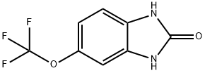 5-(TRIFLUOROMETHOXY)BENZOIMIDAZOL-2(3H)-ONE 结构式