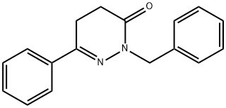 3(2H),哒嗪酮,4,5二氢- 6 -苯基- 2 -苄基 结构式