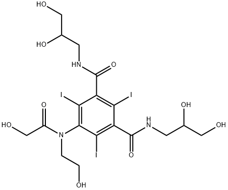 碘佛醇 结构式