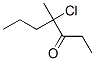 3-Heptanone,  4-chloro-4-methyl- 结构式