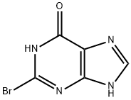 2-溴次黄嘌呤 结构式