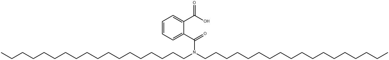 2-[(双十八烷基胺)羰基]苯甲酸 结构式