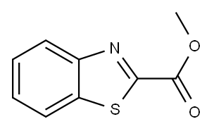 苯并[D]噻唑-2-羧酸甲酯 结构式