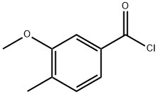 3-甲氧基-4-甲基苯甲酰氯 结构式
