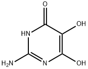 4(1H)-Pyrimidinone, 2-amino-5,6-dihydroxy- (9CI) 结构式