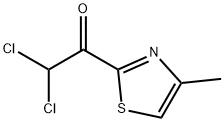 Ethanone, 2,2-dichloro-1-(4-methyl-2-thiazolyl)- (9CI) 结构式