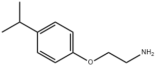 2-(4-异丙基-苯氧基)-乙胺 结构式