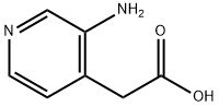 3-氨基-4-吡啶乙酸 结构式