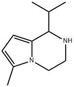 1-异丙基-6-甲基-1,2,3,4-四氢-吡咯并[1,2-A]吡嗪 结构式