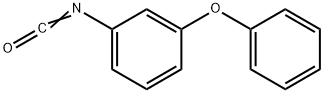3-苯氧基苯基异氰酸酯 结构式