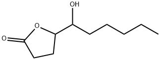 5-(1-羟基己基)二氢-2(3H)-呋喃酮 结构式